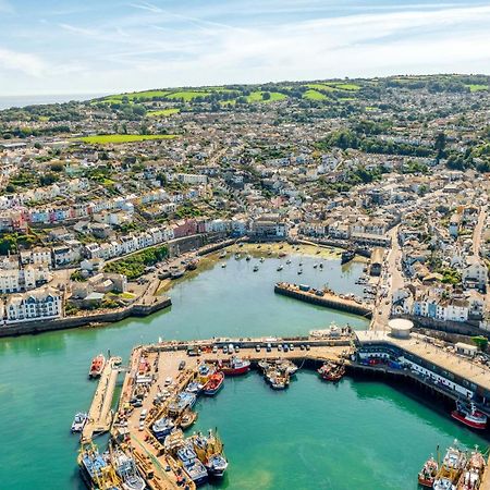 Quayside- In The Harbour Bowl Villa Brixham Exteriör bild